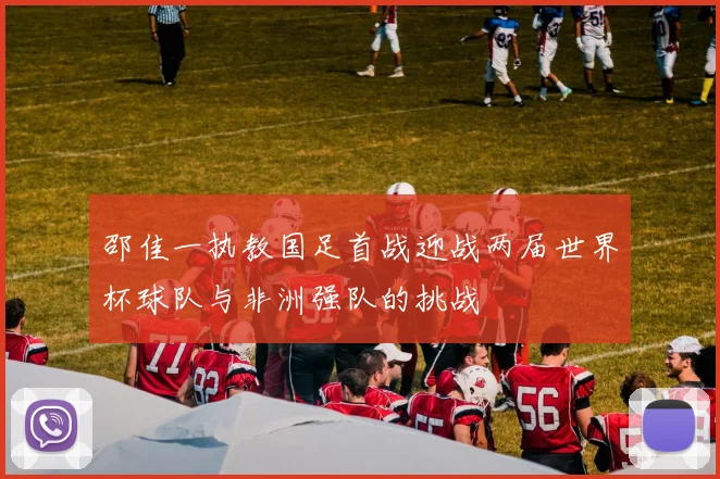 邵佳一执教国足首战迎战两届世界杯球队与非洲强队的挑战